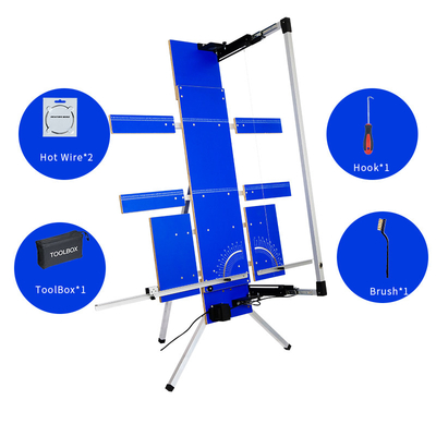 Blauwe Hete de Draadsnijmachine van 110V-240V met Vleugels