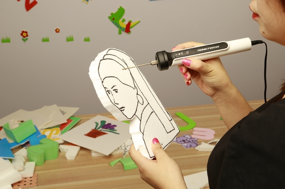 Heet Draadschuim die Pen For Kindergarten Children Handmade snijden